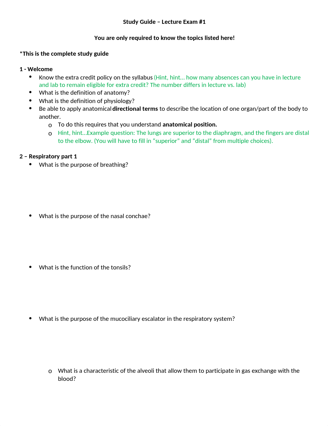Lecture Exam 1 Study Guide - complete.docx_ddhgetp47qx_page1