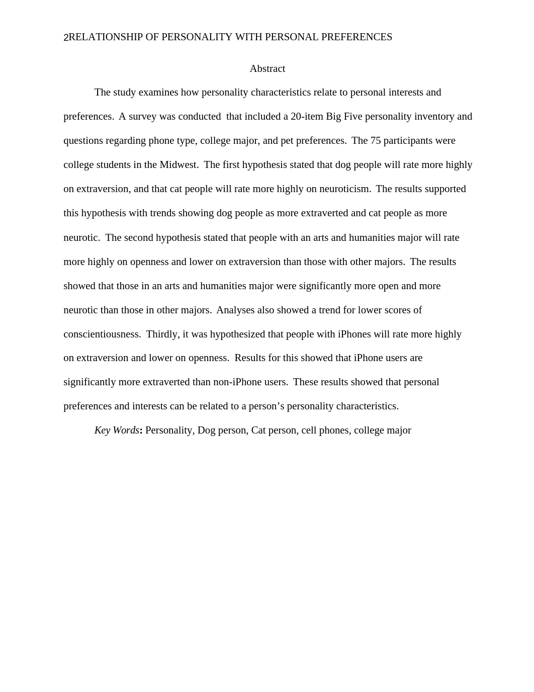 The Relationship between Personality and Personal Interests and Preferences - Survey Lab Intro and M_ddhoomlafl7_page2