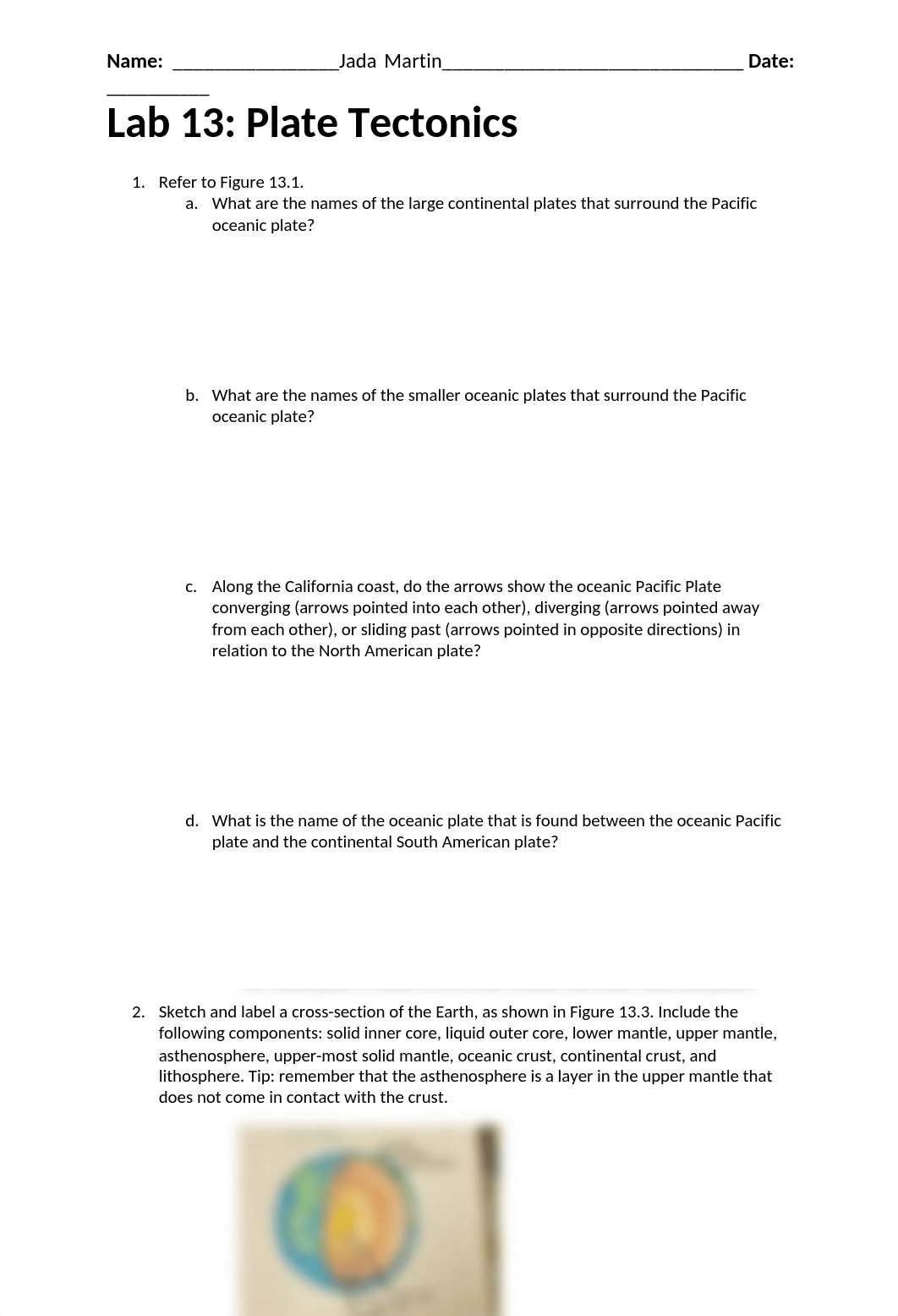 Lab 13. Plate Tectonics (Answer Sheet) (1).docx_ddi04cynpat_page1