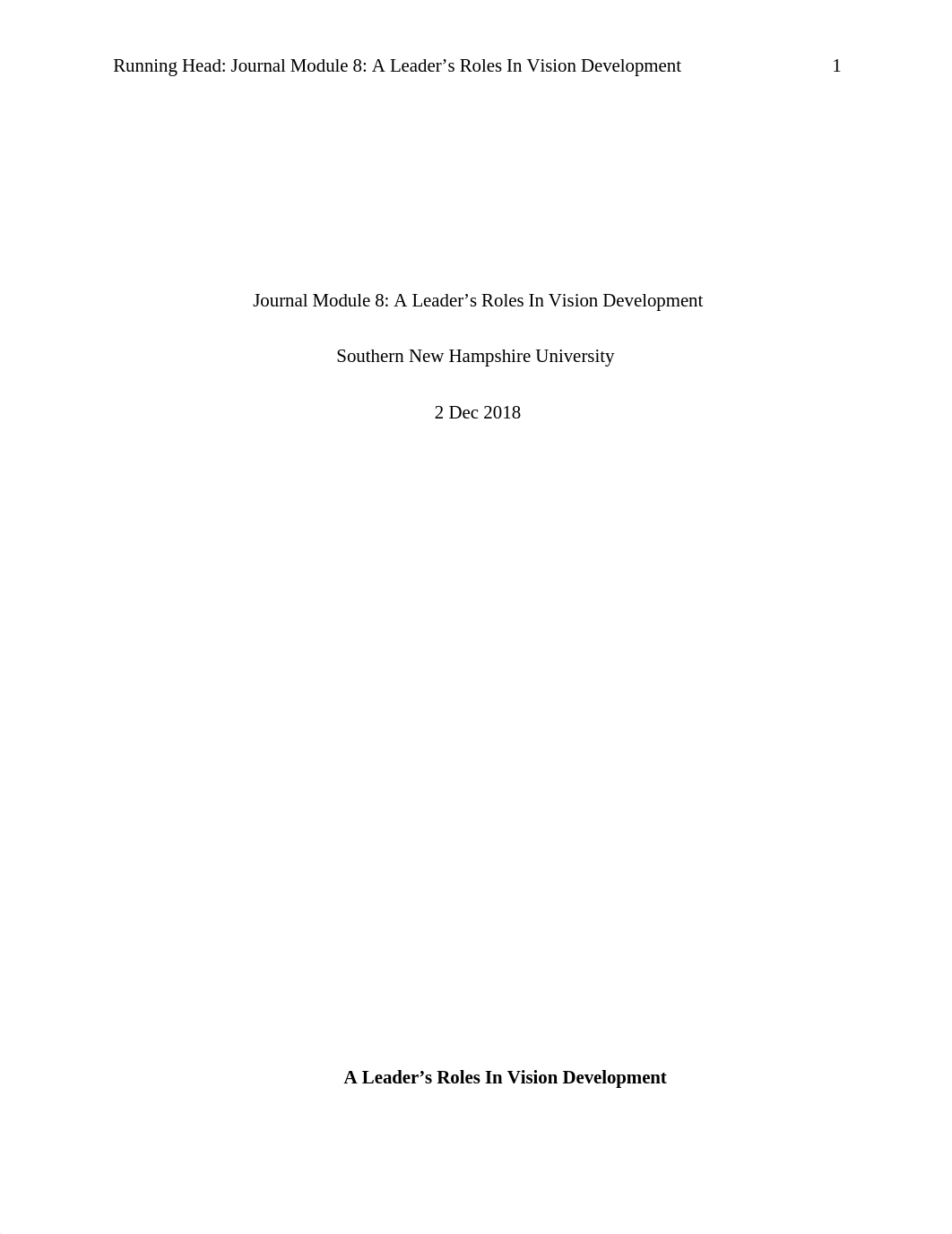 Journal Module 8 Leader's Role Vision Development Hero.docx_ddidbg8csas_page1