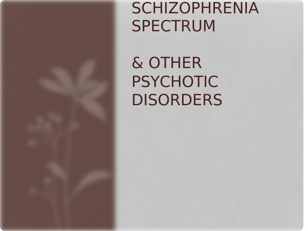 Schizophrenia Spectrum and Other Psychotic Disorders.ppt_ddiym9pd9n8_page1