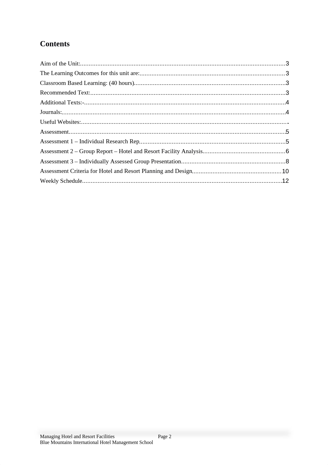 Subject Outline HTL301 Managing Hotel and Resort  Facilities 2017-3_ddj2e9gwtq1_page2