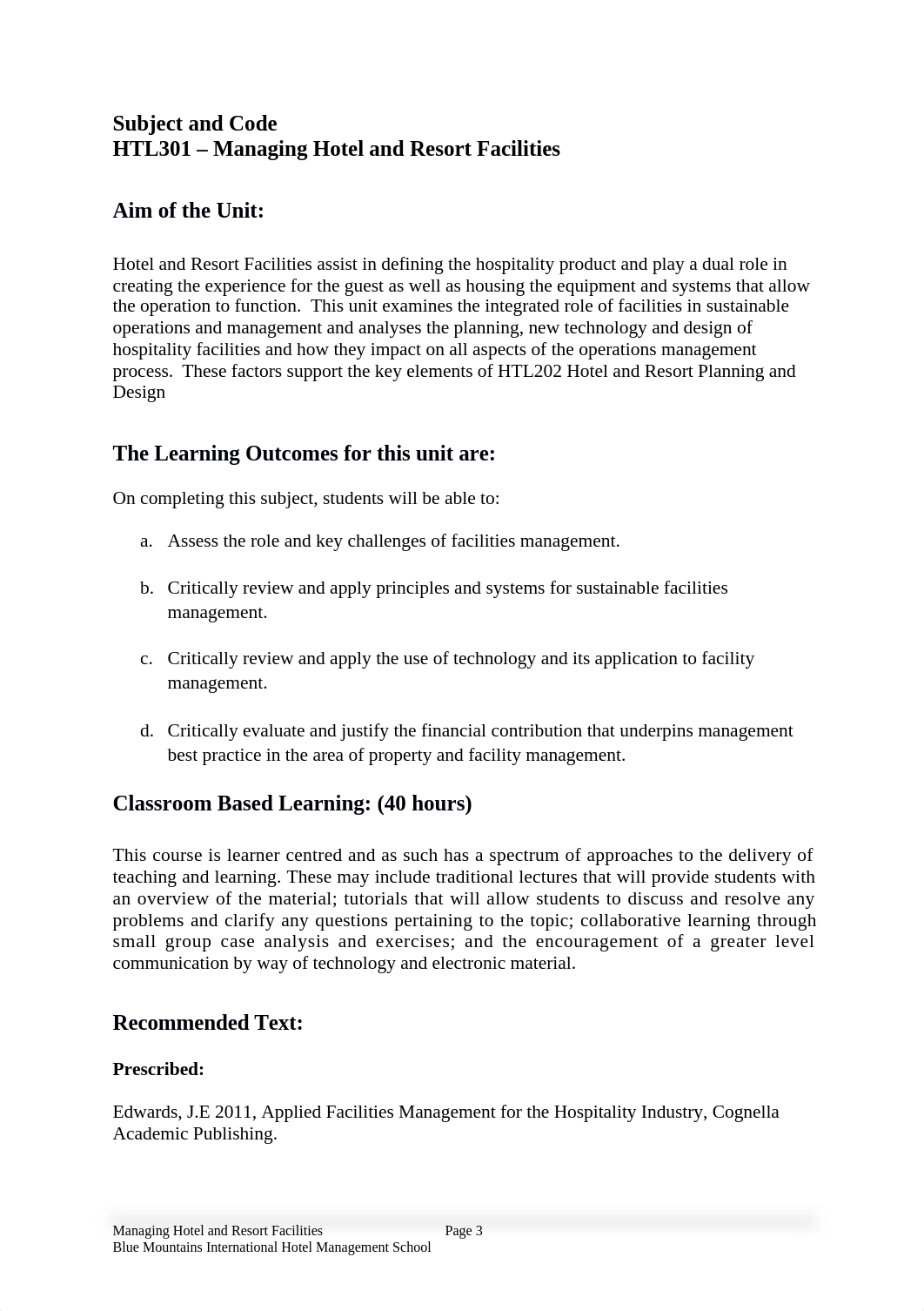 Subject Outline HTL301 Managing Hotel and Resort  Facilities 2017-3_ddj2e9gwtq1_page3