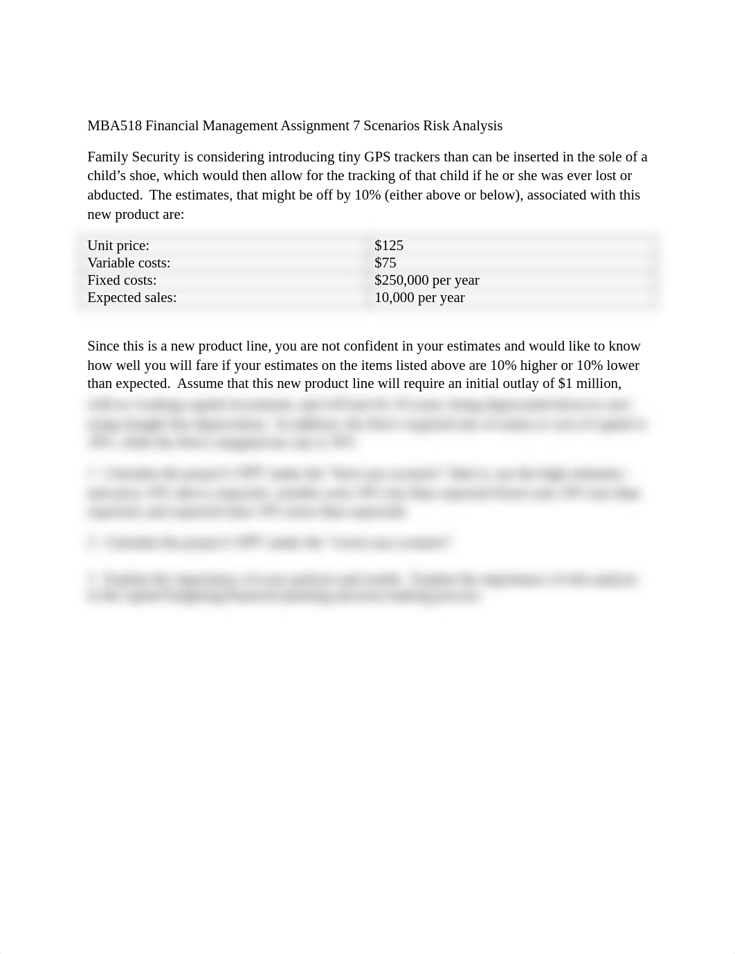 MBA518 Assignment 7 Scenario Risk Analysis.docx_ddjbmxp3o02_page1