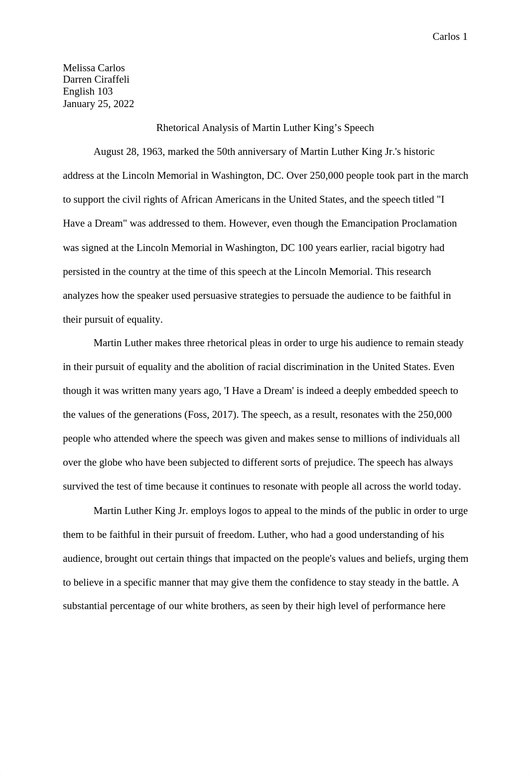 Rhetorical Analysis of Martin Luther King's Speech.docx_ddje2nk6xql_page1