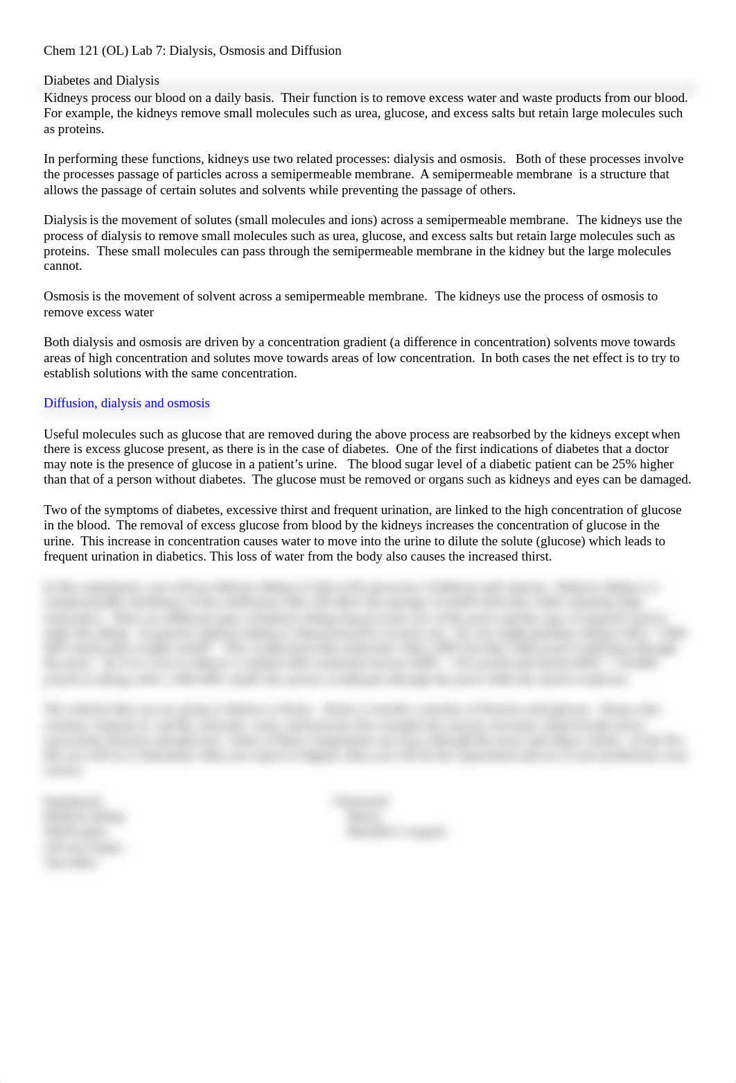 121 (OL) Lab 7 Diffusion, Osmosis and Dialysis.pdf_ddjhuvgg3ku_page1