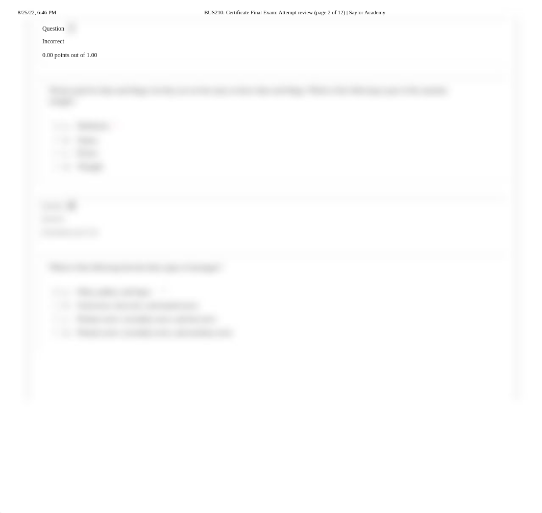 BUS210_ Certificate Final Exam_ Attempt review (page 2 of 12) _ Saylor Academy.pdf_ddjlo6iv21w_page2