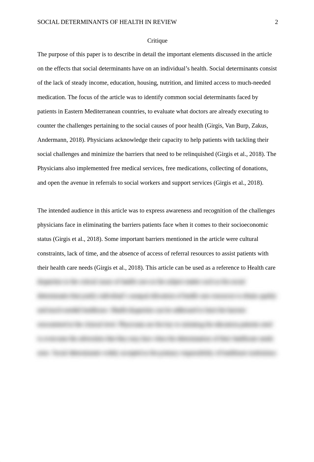 Unit 7 Social Determinants in Health Critique BHA3801-16J-2B19-S1 P.Smith.docx_ddjtyy3s4xy_page2