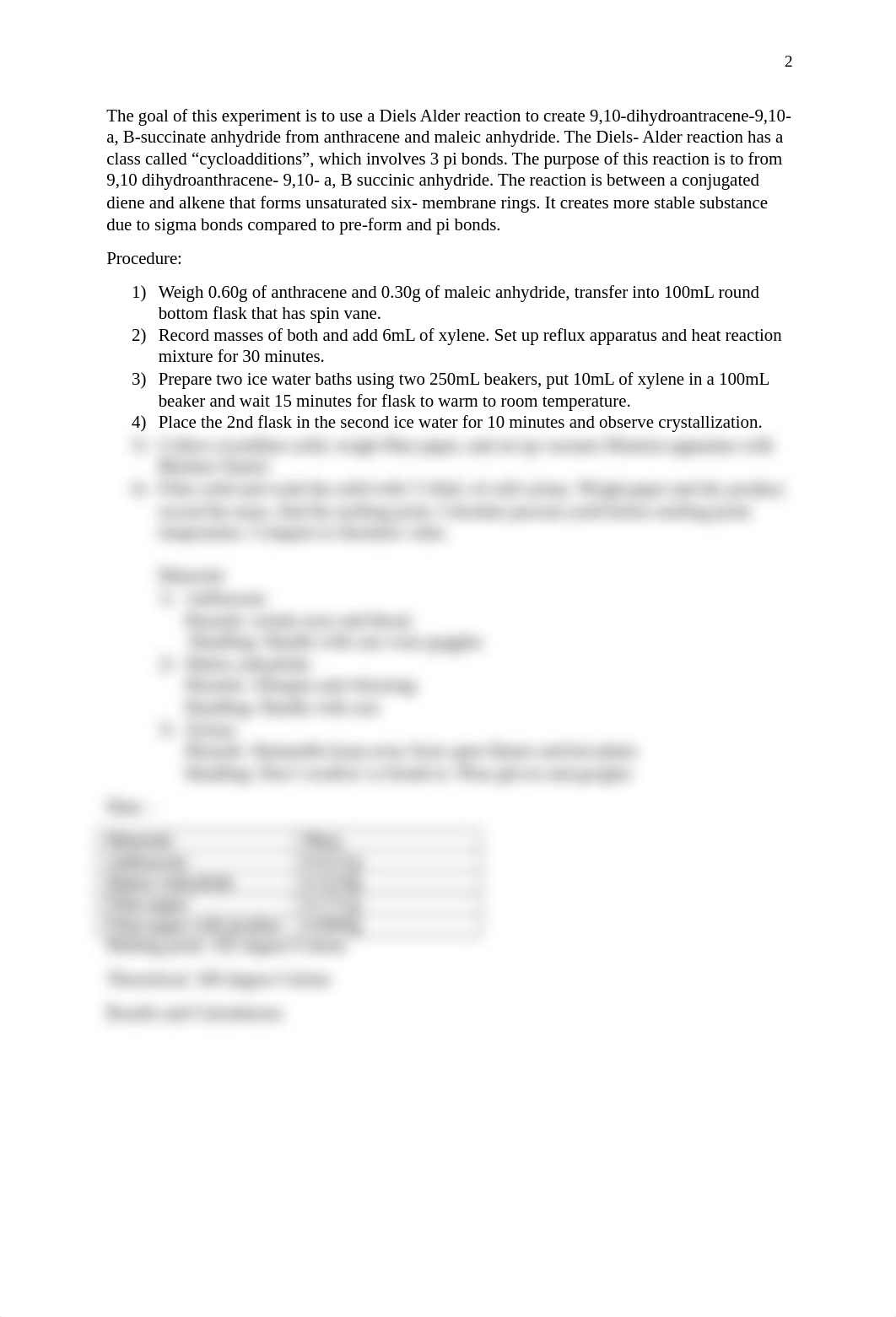 Diels Alder Reaction Post Lab! (3).docx_ddjui9ua86o_page2