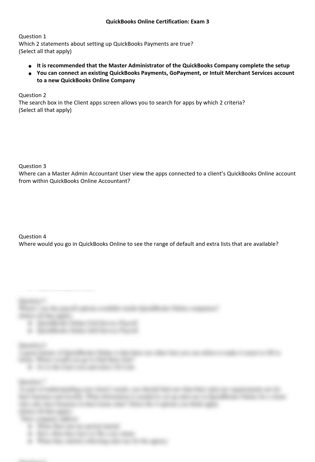 QuickBooks Online Certification- Exam 3.pdf_ddk75dfbe0w_page1