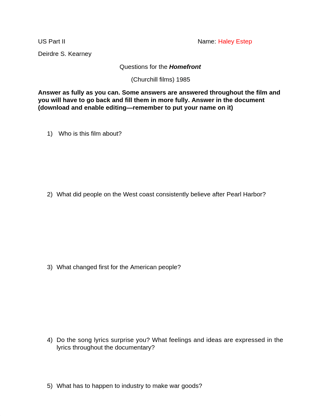 US Part II Questions for The Homefront (1).docx_ddken3hizl1_page1