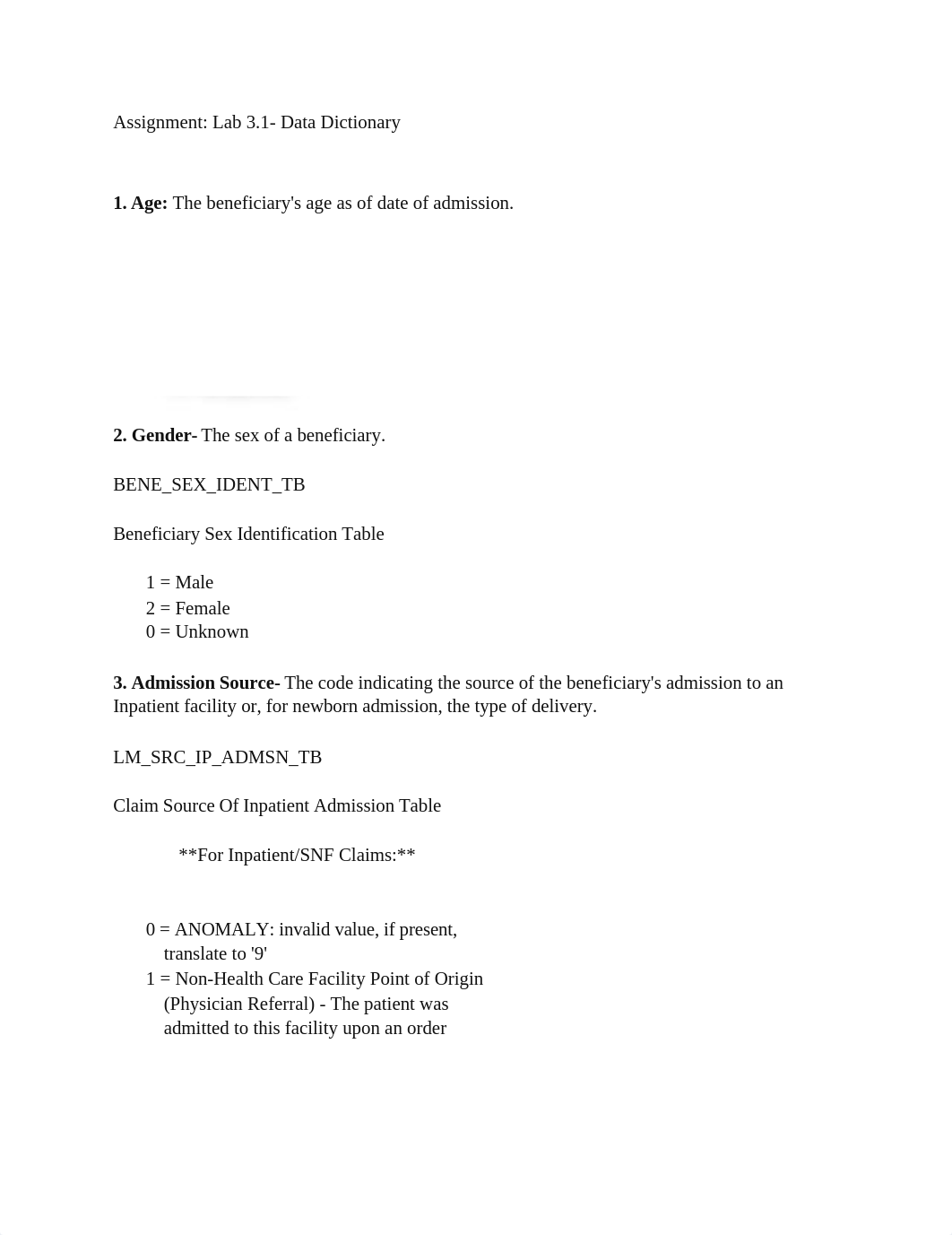 HIM362_ Assignment_ Lab 3.1 - Data Dictionary  .docx_ddkjx9z436v_page1