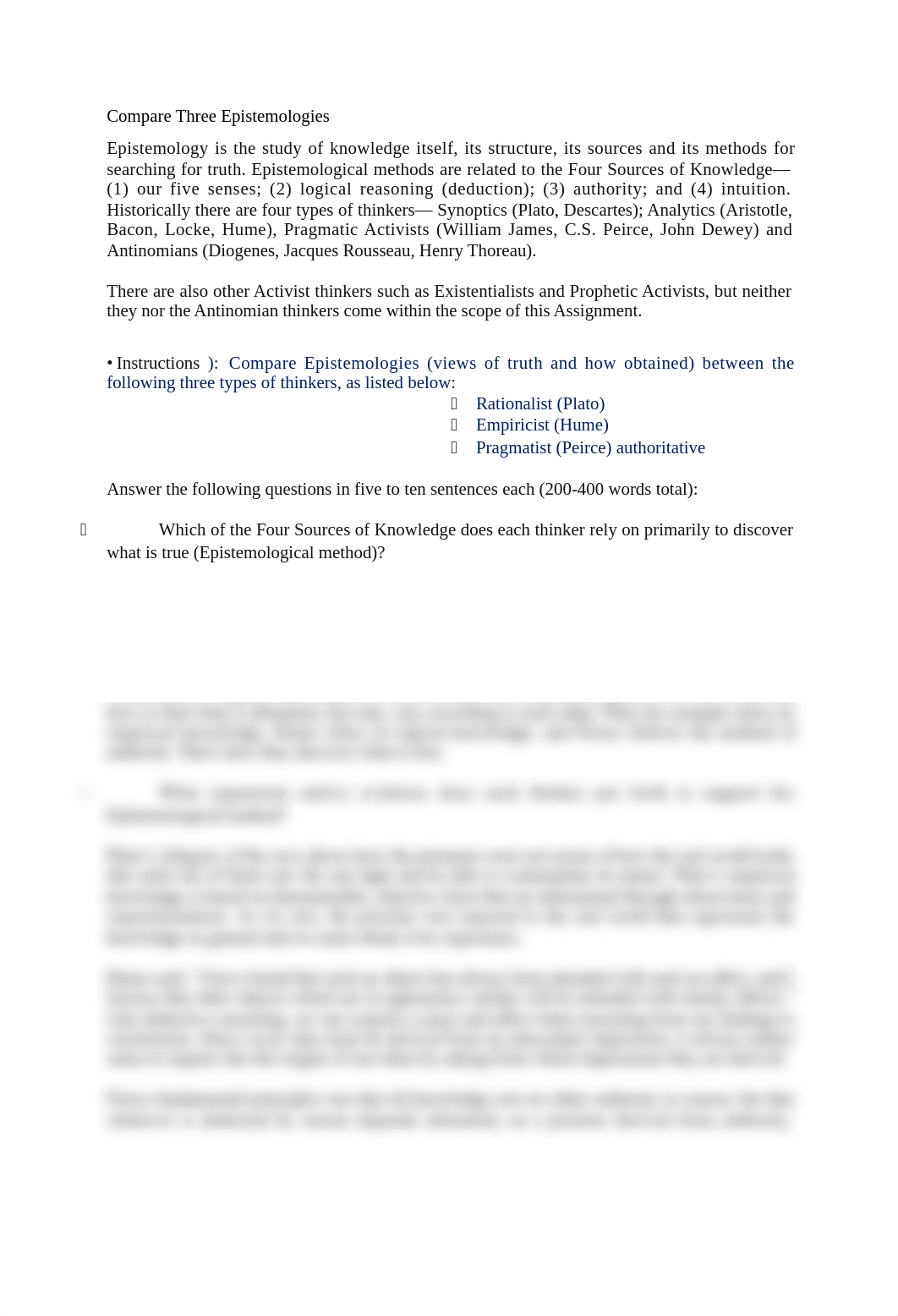 Compare Three Epistemologies by Carlos Mendoza.docx_ddklghn55a6_page1