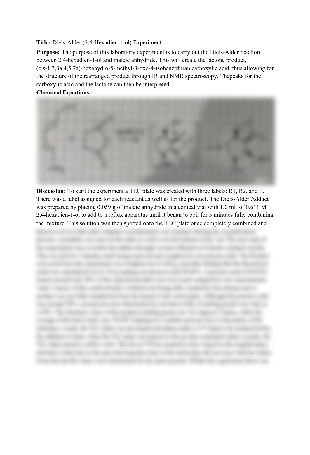 Diels-Alder (2,4-Hexadien-1-ol) Experiment.pdf_ddkrqvxchgy_page1