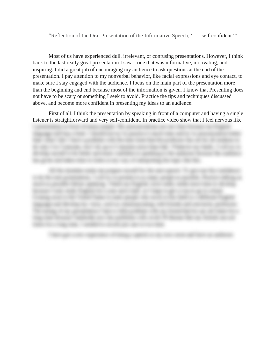 Reflection of the Oral Presentation of the Informative Speech.docx_ddkvjae1ej4_page1