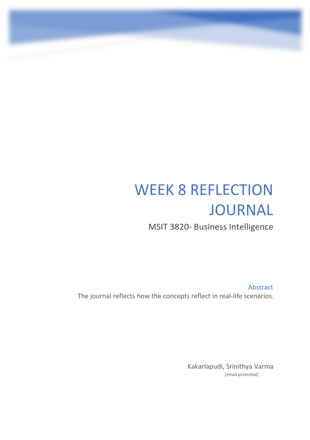 Week 8 reflection journal_SRINITHYA.pdf_ddlb4wjpa9p_page1