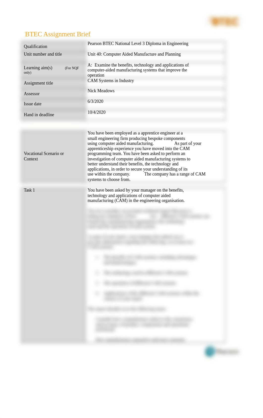 Assignment A - CAM Systems in Industry.docx_ddlju1ucno1_page1