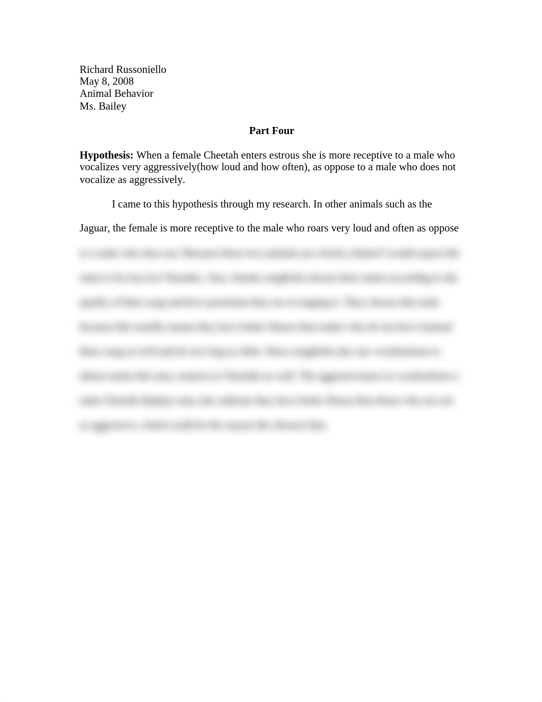 Cheetah hypothesis_ddljvweofew_page1