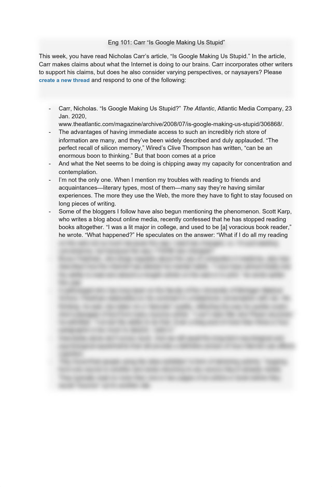 Eng 101_ Carr "Is Google Making Us Stupid".pdf_ddlnlhmlawg_page1