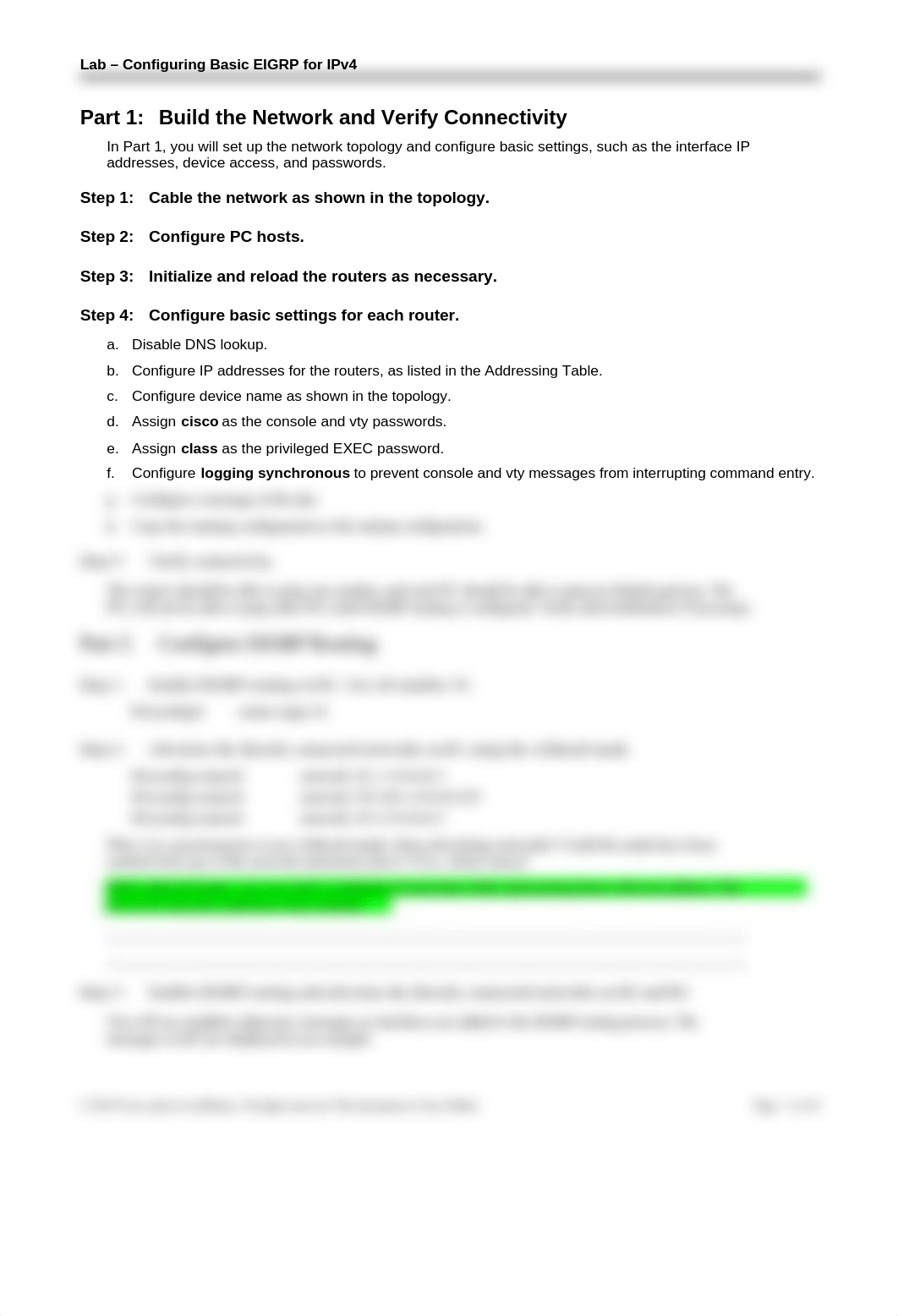 6.2.2.5 Lab - Configuring Basic EIGRP for IPv4.docx_ddm20n6fmdi_page3