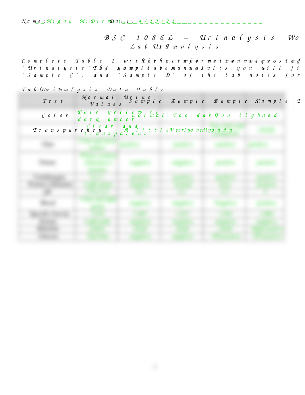 EC - BSC 1086L--Lab 19 (41) - Urinalysis Worksheet.docx_ddm4jco6srw_page1