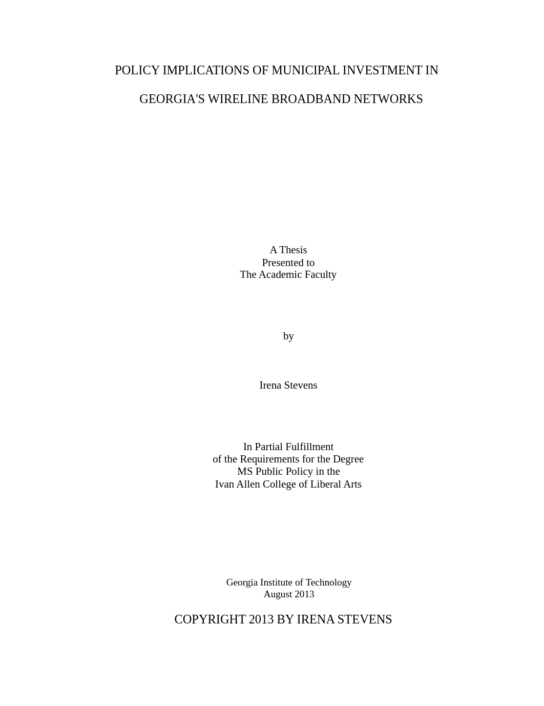 POLICY IMPLICATIONS OF MUNICIPAL INVESTMENT IN.pdf_ddm9dtmlcfn_page1