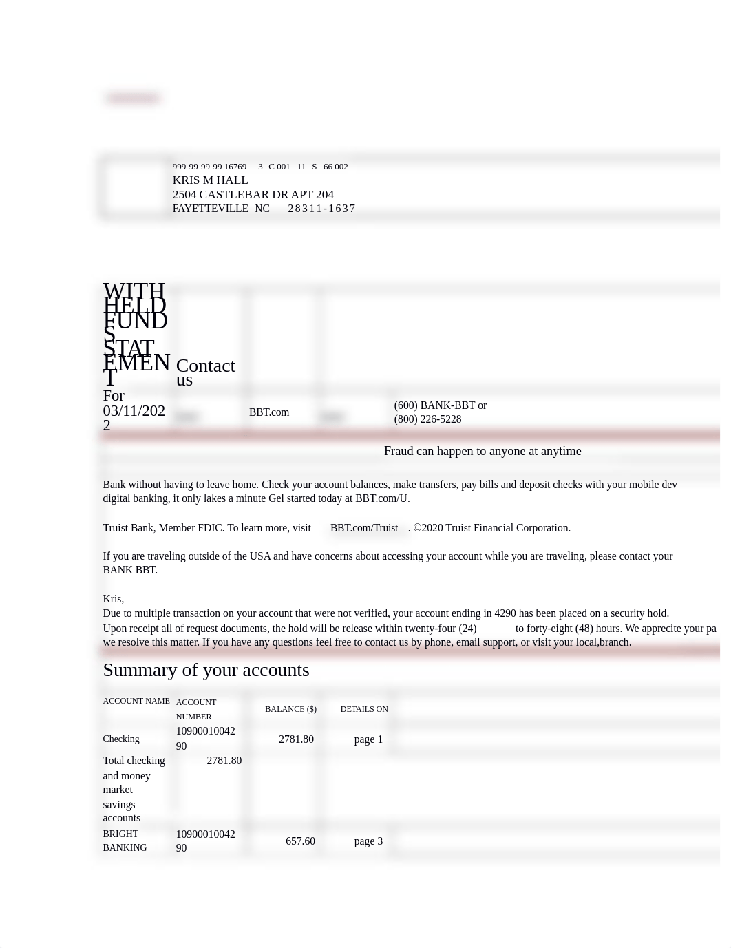 BB&T Bank Statement - TemplateLab.com.docx_ddmjlf1jlch_page1