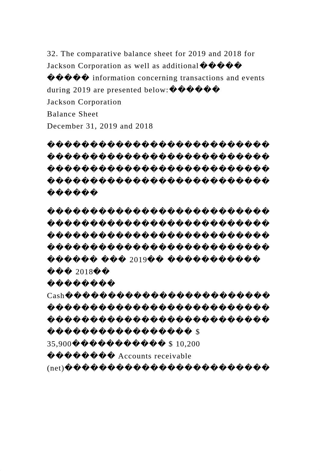 32. The comparative balance sheet for 2019 and 2018 for Jackson Corp.docx_ddmlim8c4mz_page2