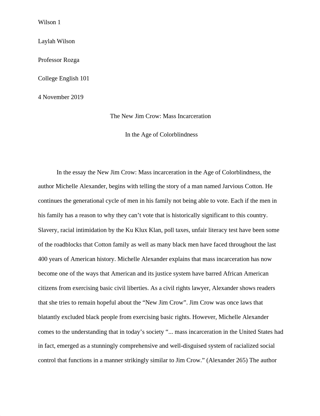 ENG 101- The New Jim Crow essay.docx_ddnanavaey1_page1