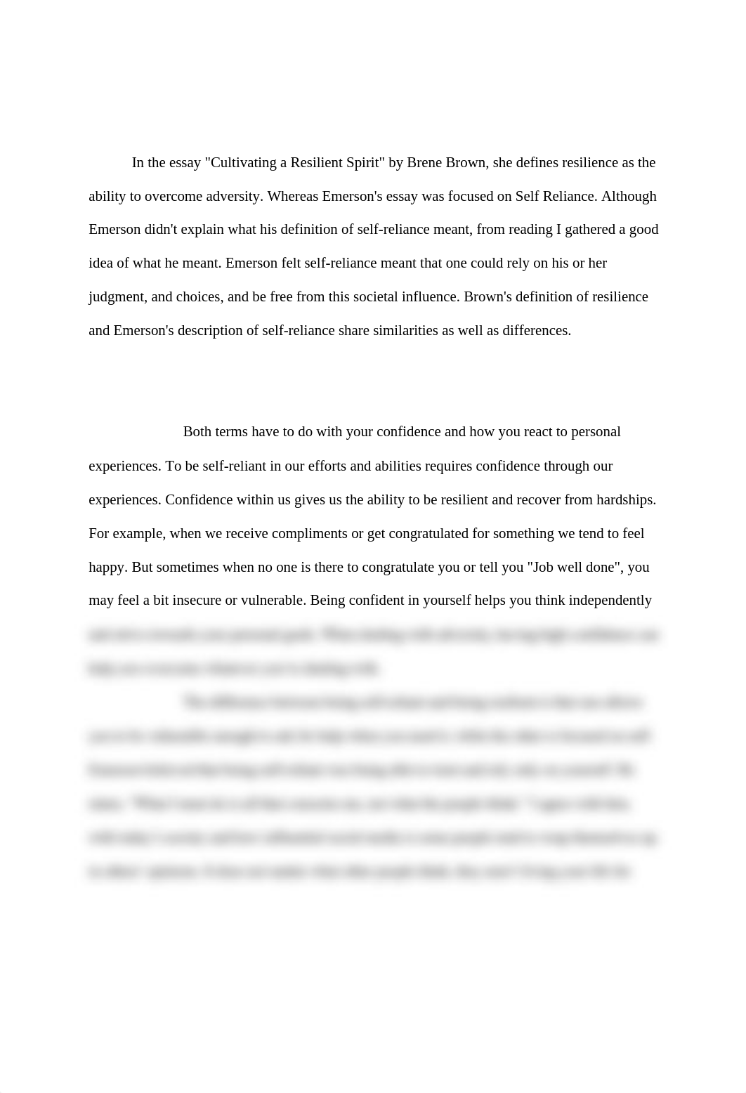 Eng100 Written Communications Self-Reliant and Cultivating a Resilient Spirit Compare and Contrast E_ddndpnwmun8_page2