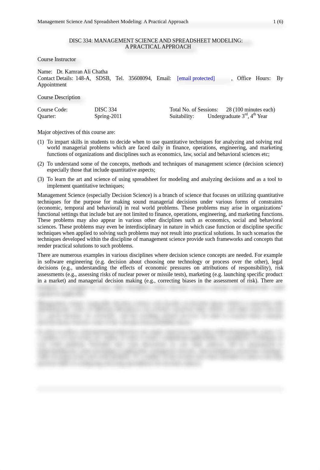 DISC 334-Management Science and Spreadsheet Modeling for UG Spring 2010-2011 Final_ddnhl2mcehh_page1