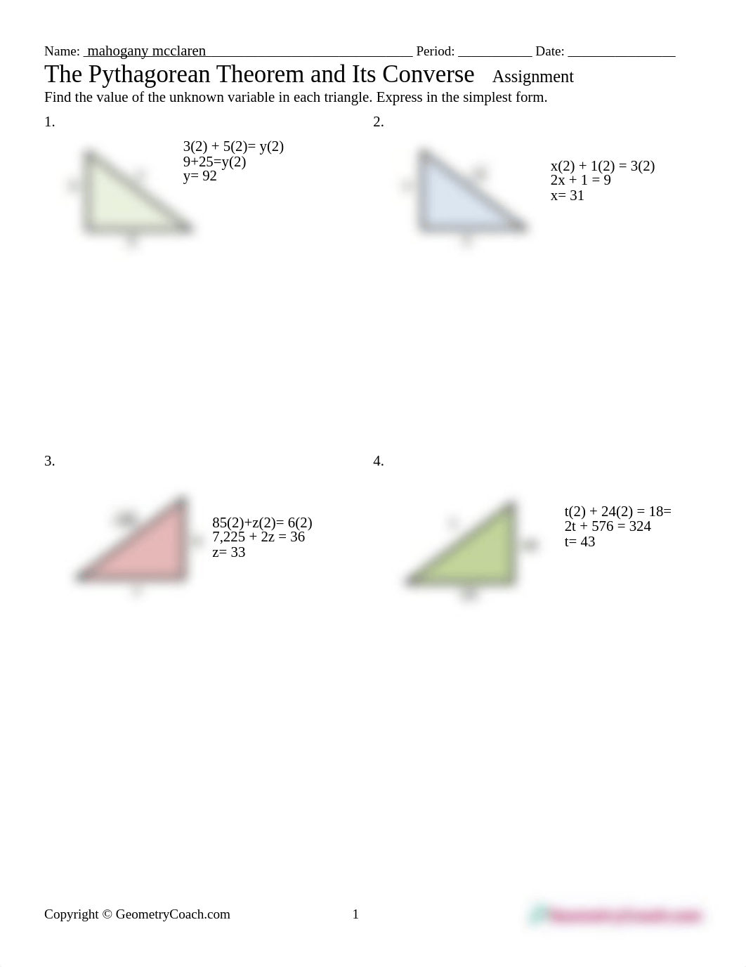 Mahogany McClaren - Assignment-SE-The-Pythagorean-Theorem-and-Its-Converse (1).pdf_ddnjgui70da_page1