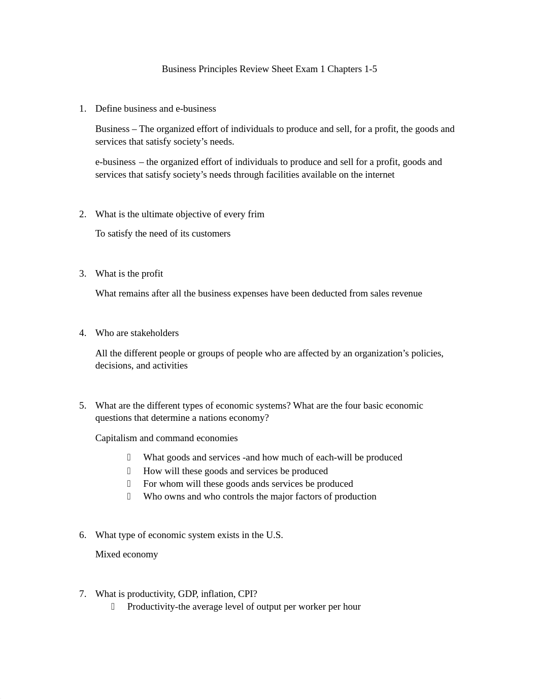 Business Principles Review Sheet Exam 1 Chapters 1.docx_ddnotnblq5d_page1