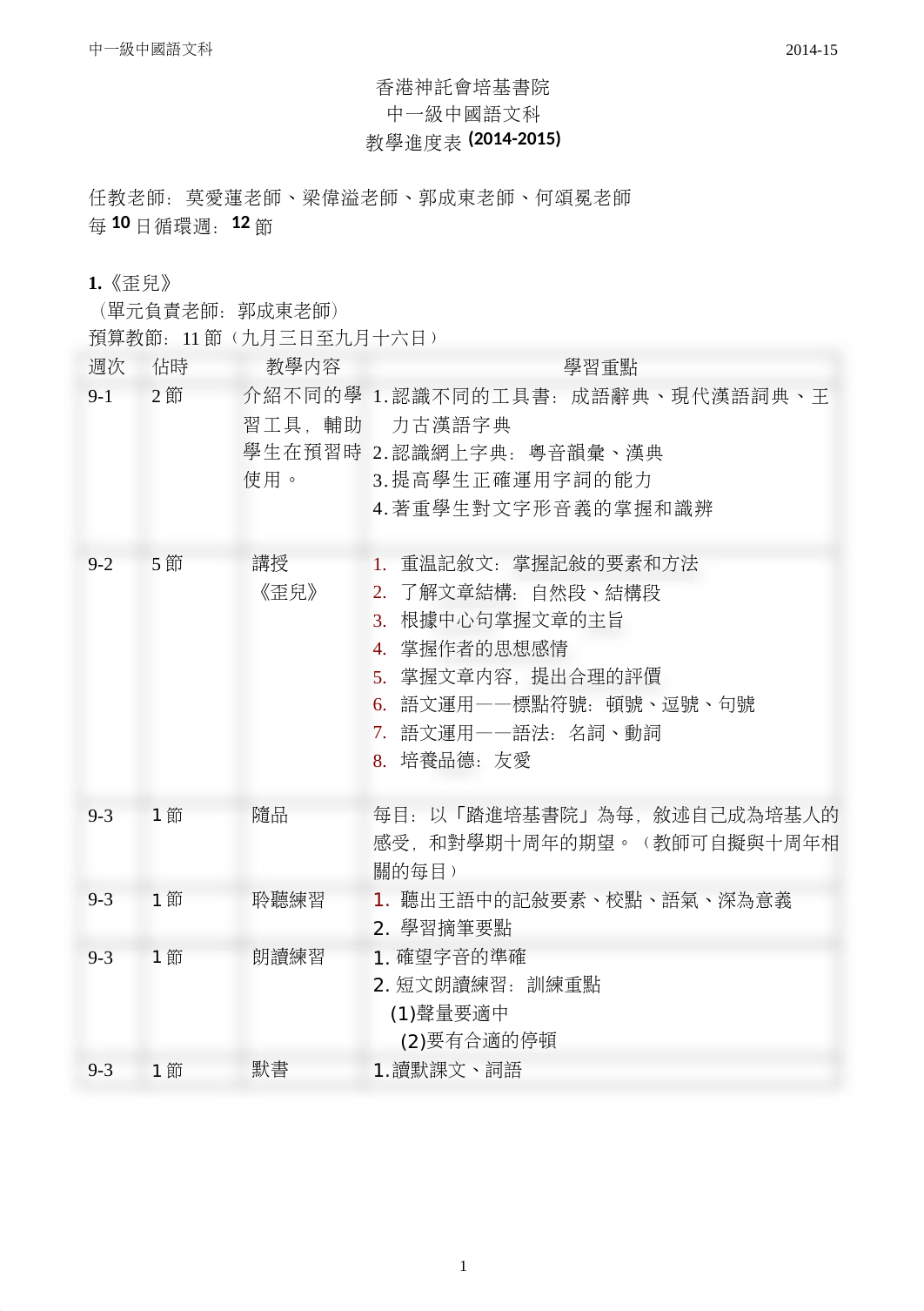 1415¤¤¤@¯Å±Ð¾Ç¶i«×ªí(Â²) (1).doc_ddntlxotj57_page1