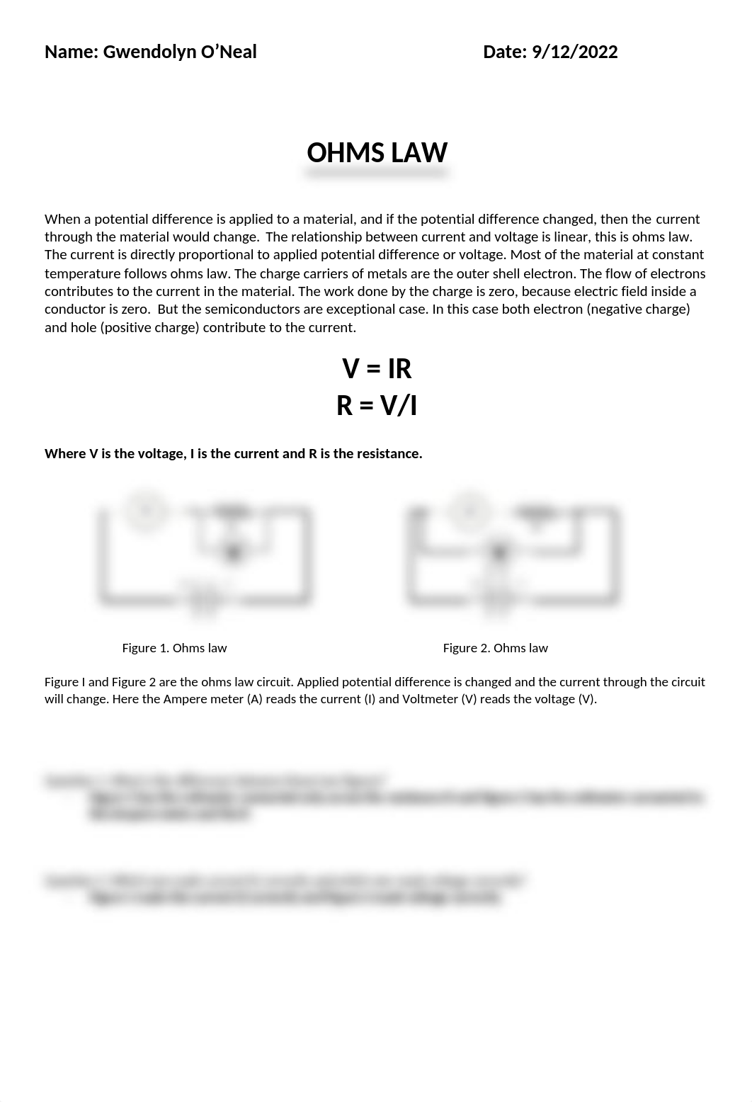 OHMS LAW_lab_fall2022 Gwendolyn ONeal.doc_ddnvpg34vqc_page1