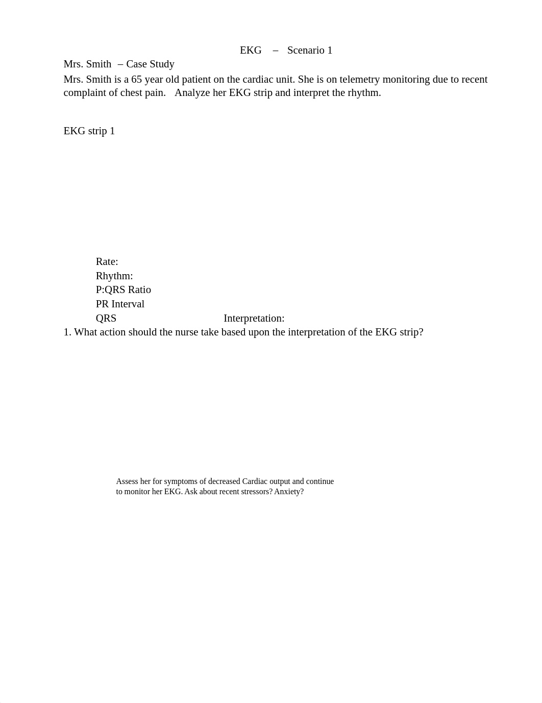 EKG Case Studies-Chelsey Vanderhill .pdf_ddodrlw55l7_page1