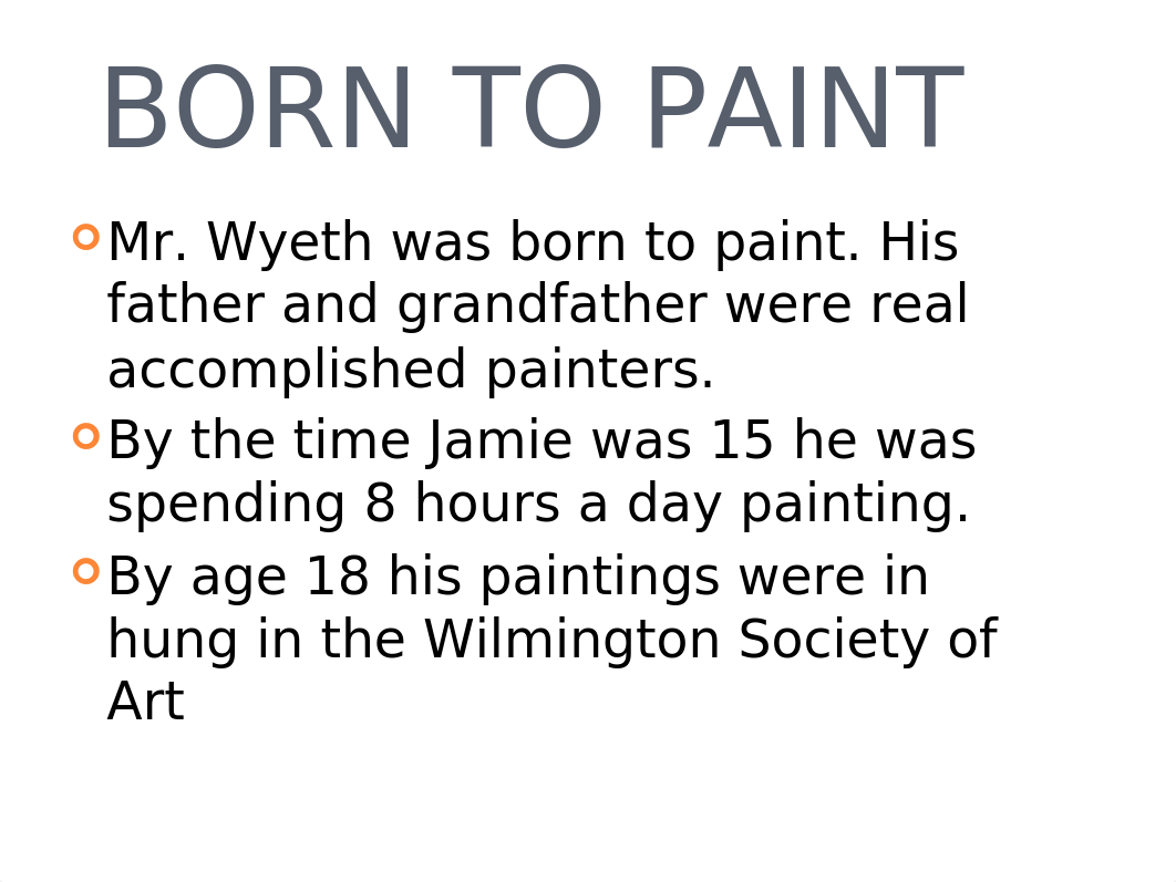 Who is Jamie Wyeth.pptx_ddohizew106_page3