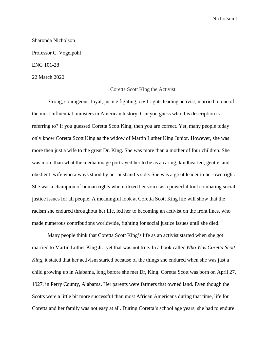 Coretta Scott King-Research Essay Final TURN IN COPY.docx_ddoi5jbxrh0_page1