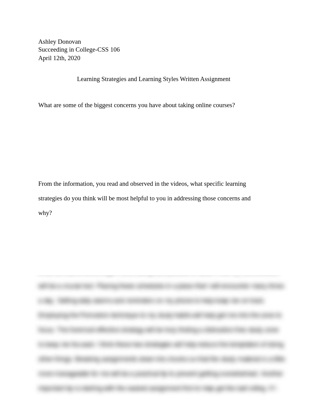 Learning_Strategies_and_Learning_Styles_Written_Assignment_ddoop06lmiq_page1