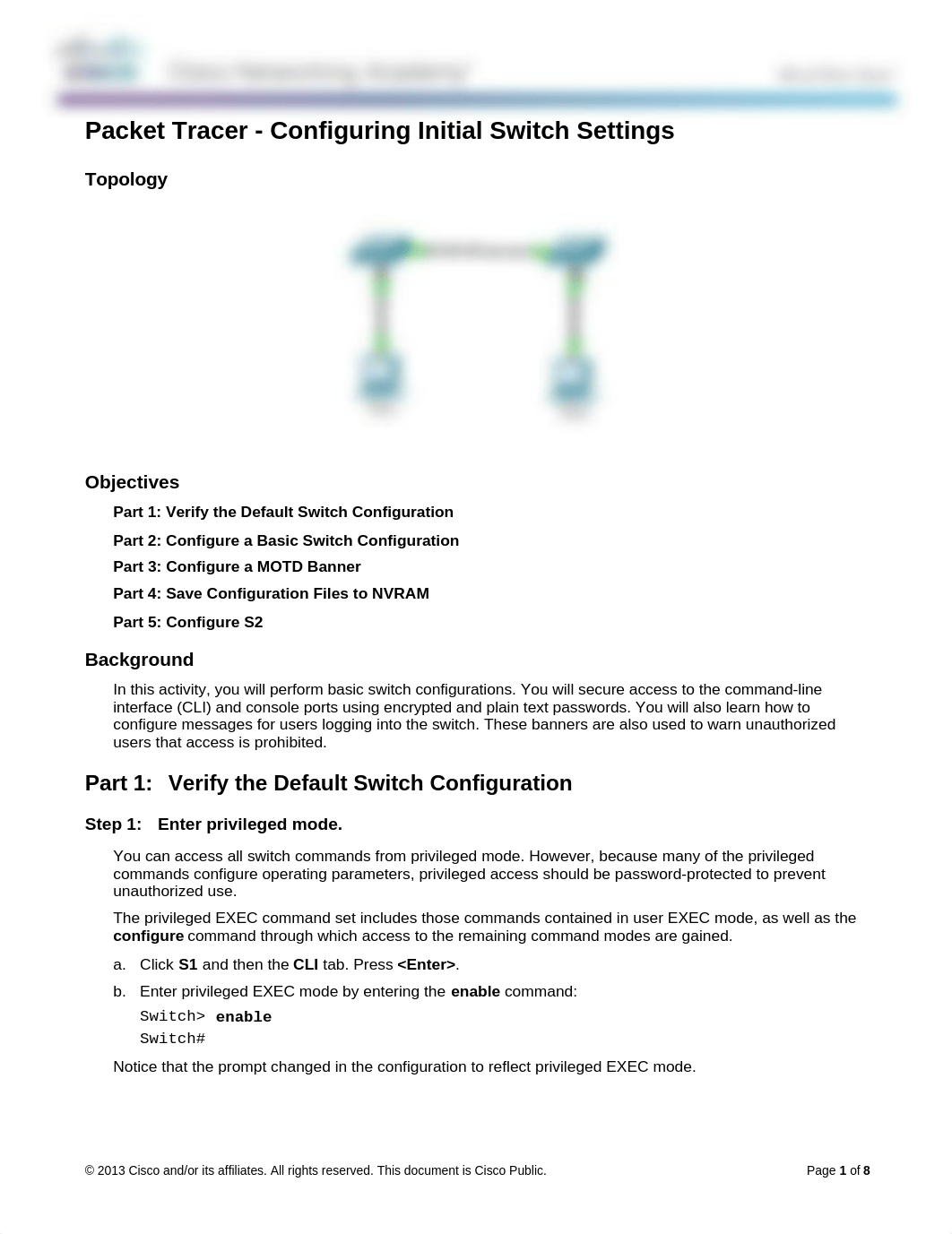 2.2.3.3 Packet Tracer - Configuring Initial Switch Settings  Instructions FINISHED_ddoushnvx4r_page1