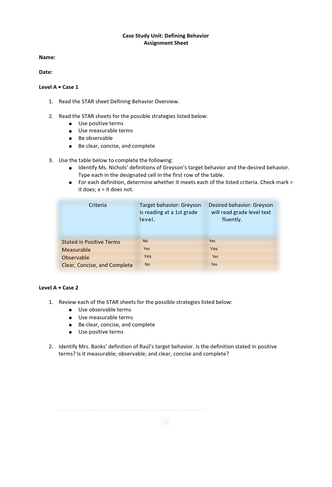 Defining Behavior Assignment Sheet (2).pdf_ddp7pfjqten_page1