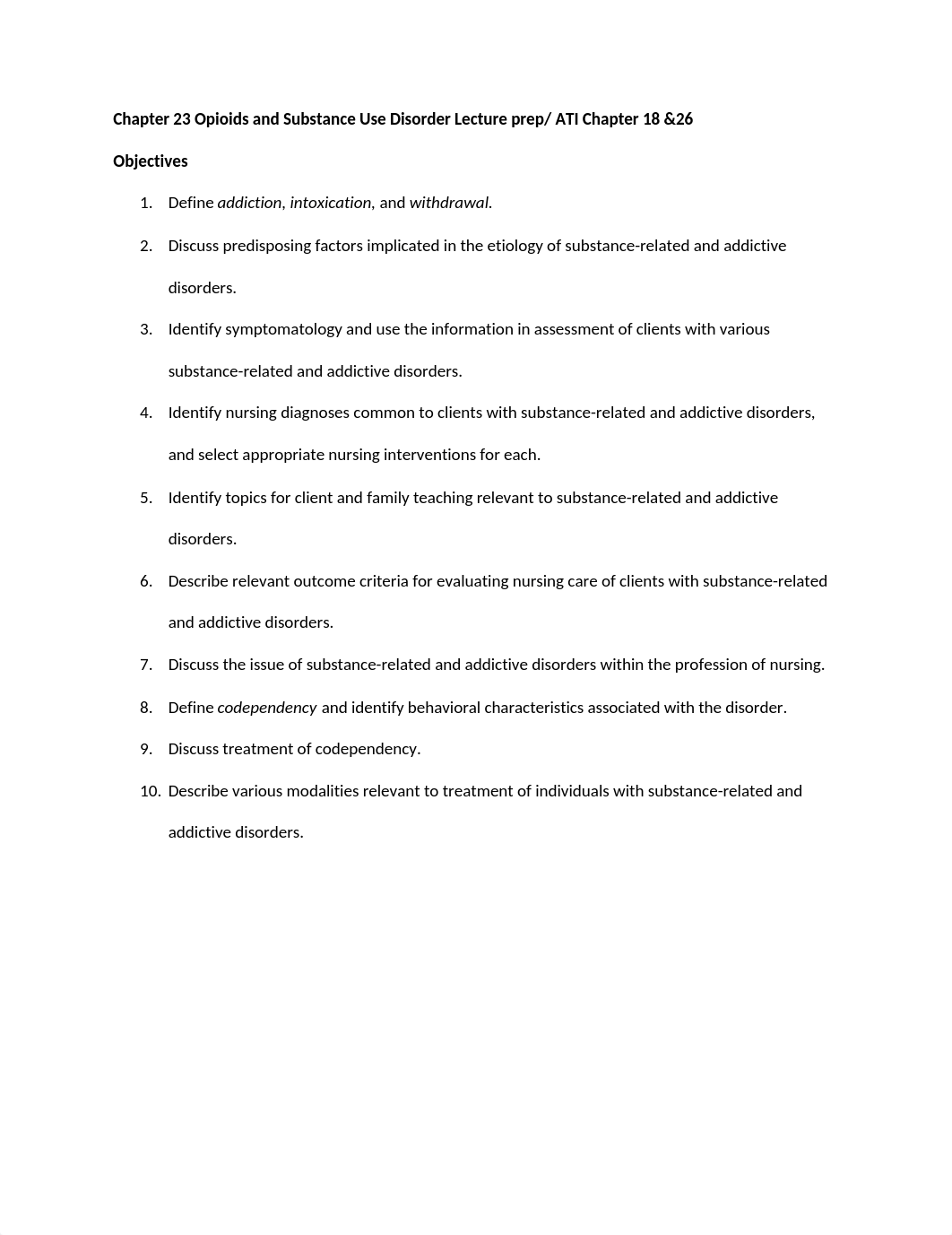 Chapter 23 Substance Use Disorder Student prep.docx_ddpo6cpx6mn_page1