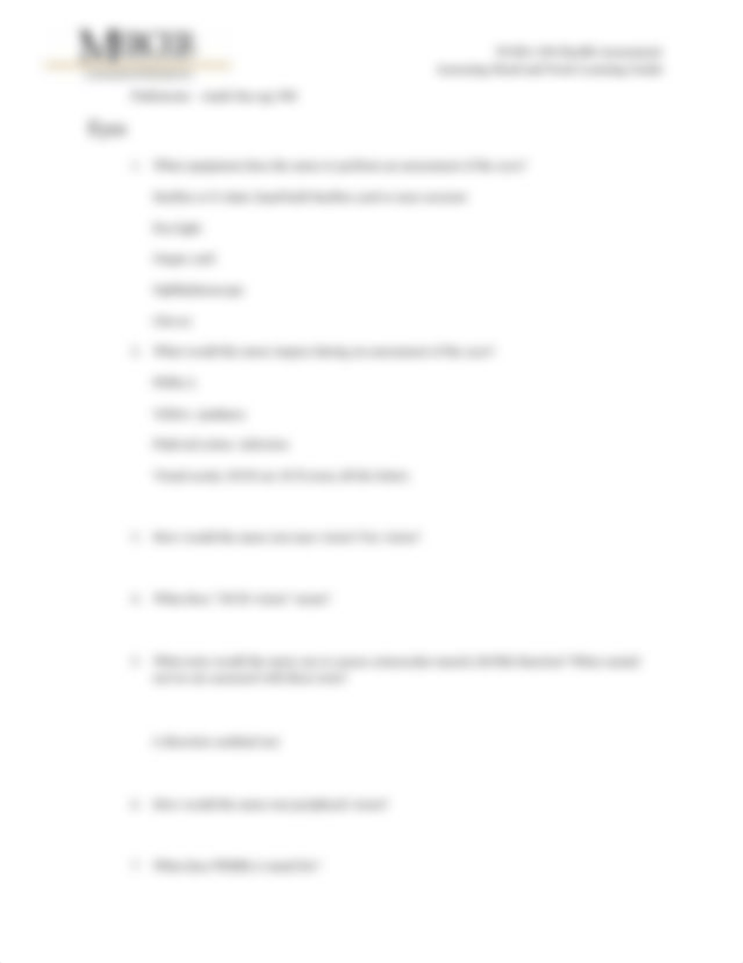 NURA304 Assessing Head and Neck Learning Guide-4 FA 19.docx_ddpojjfzd61_page2