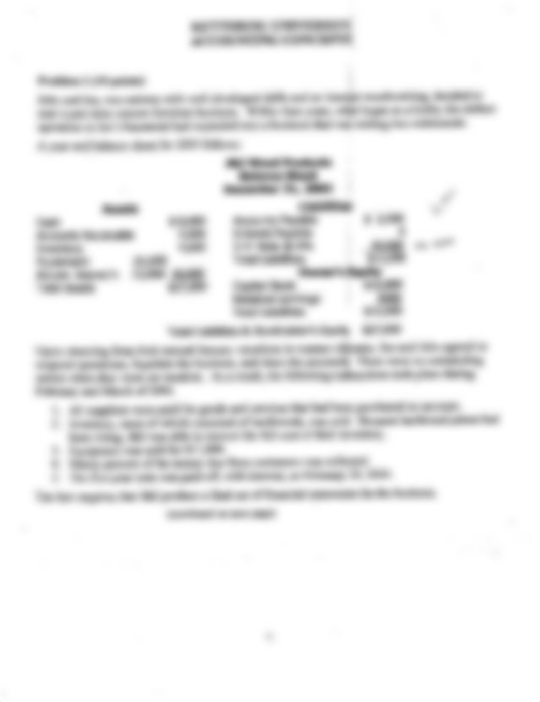 Assets, Liabilities, Owners Equity, & Journal Entries Exam_ddpxt4kbx2f_page2