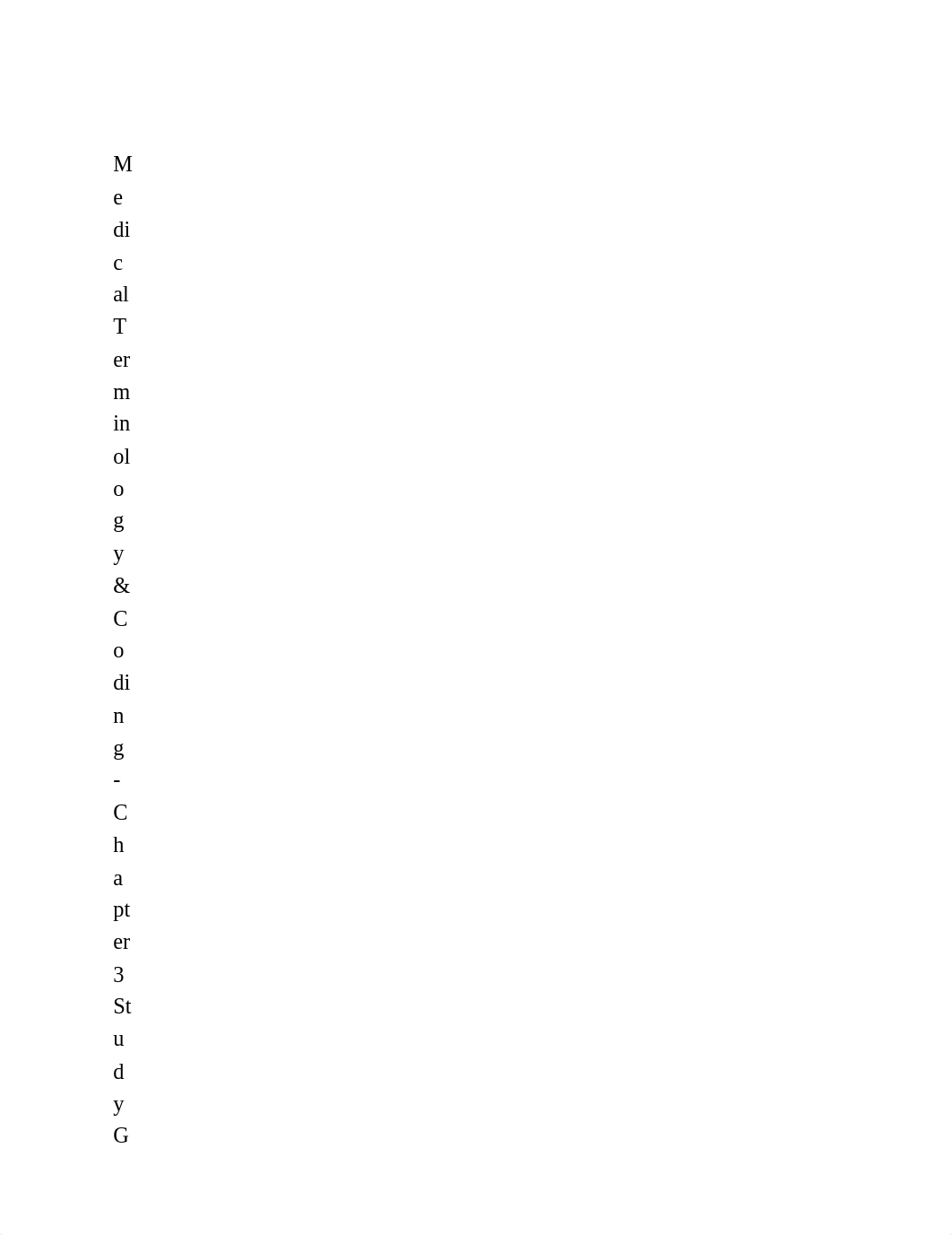 Medical Terminology &amp; Coding - Chapter 3 study guide_ddpyr00tnnt_page1