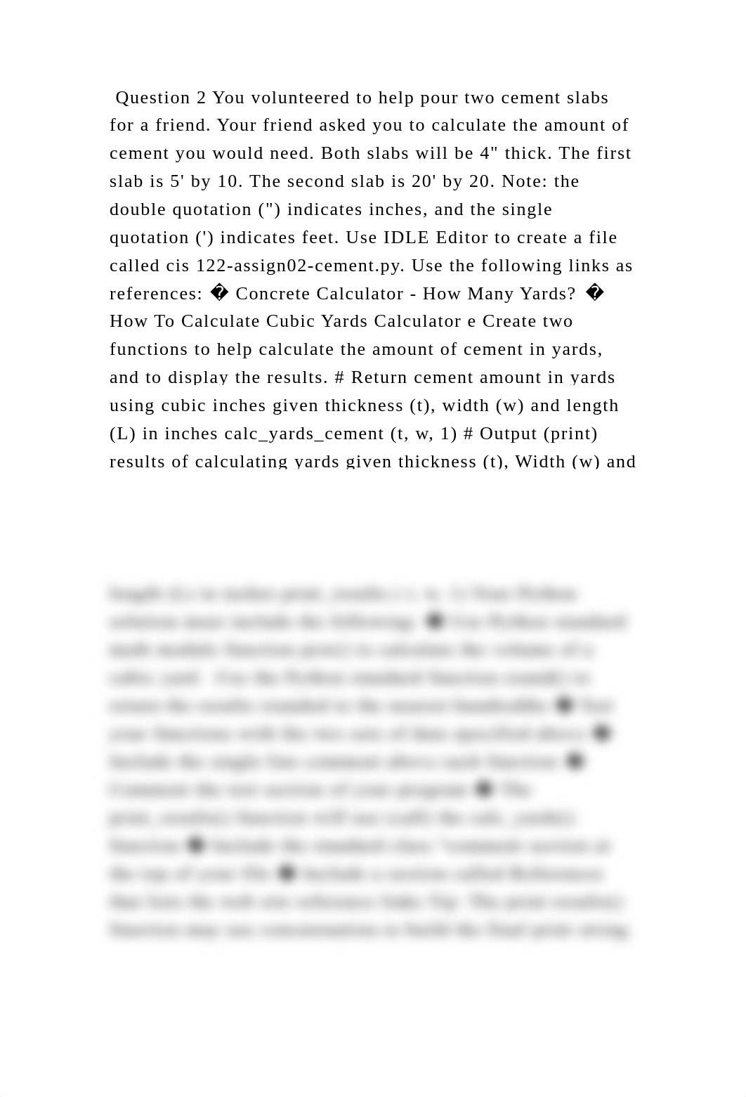 Question 2 You volunteered to help pour two cement slabs for a friend.docx_ddq4kb0a7nf_page2