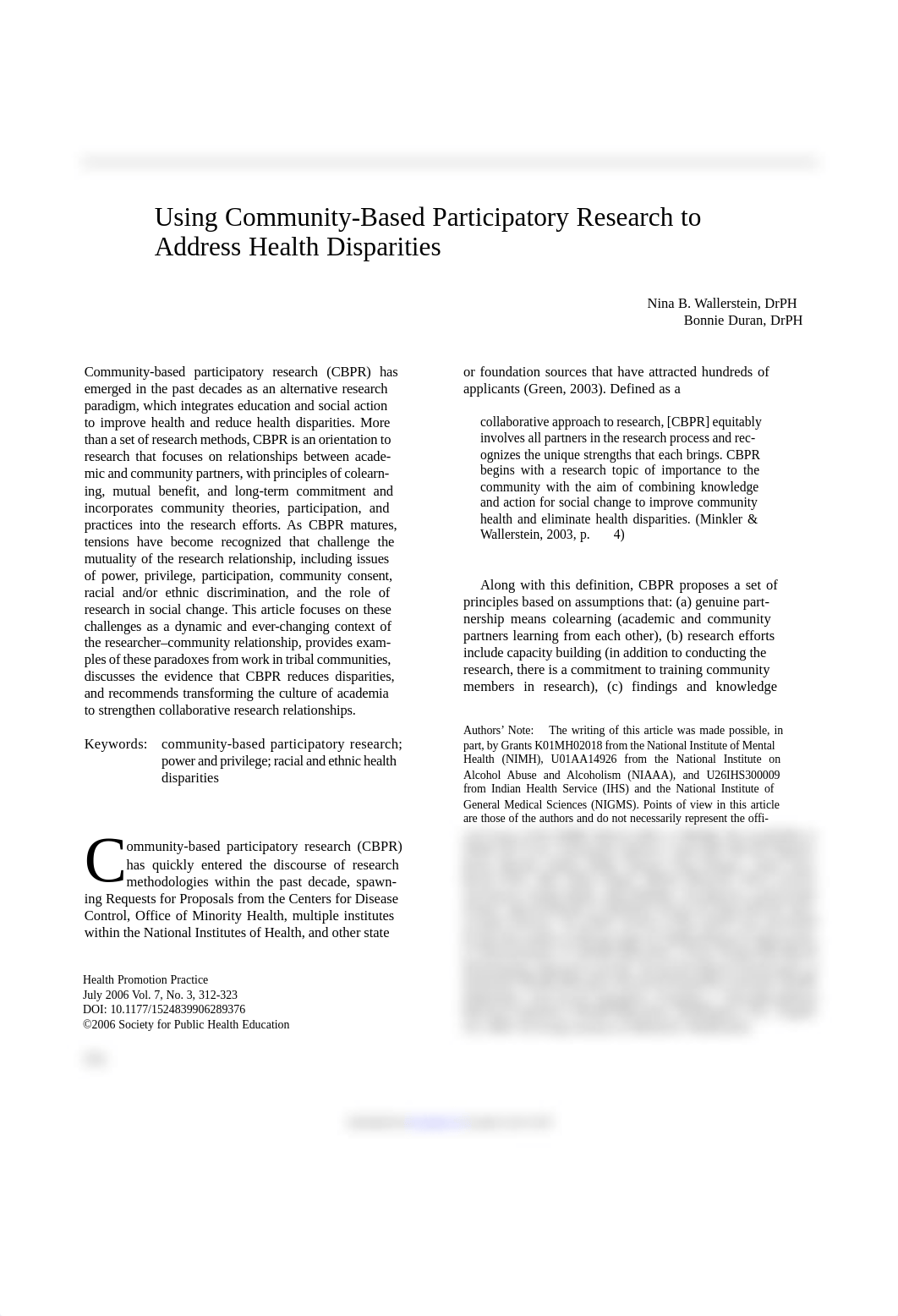 Health Promot Pract-2006-Wallerstein-312-23[1]_ddq7o60xs90_page1