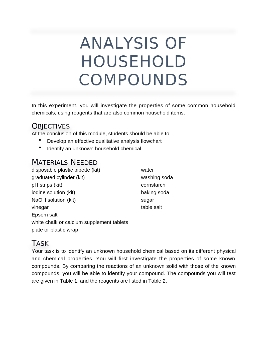 Analysis of Household Compounds Procedure.docx_ddqkj8ehct1_page1