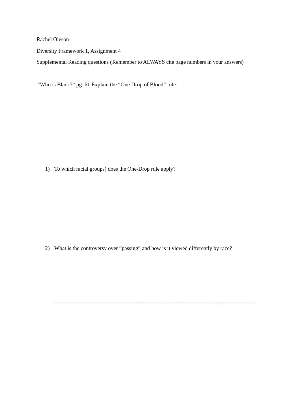 Diversity Framework 1, Assignment 4   .docx_ddrw8jfdw4m_page1