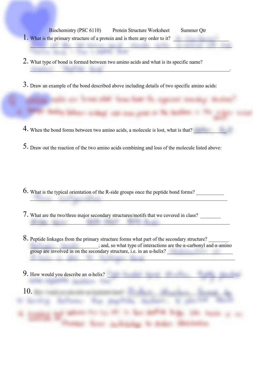 Protein Structure WS exam 1.pdf_dds0wsor9a1_page1